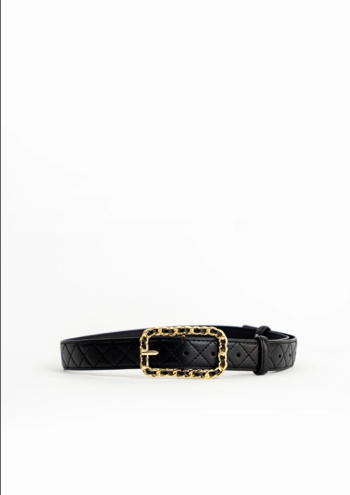 Quilted Chain Belt