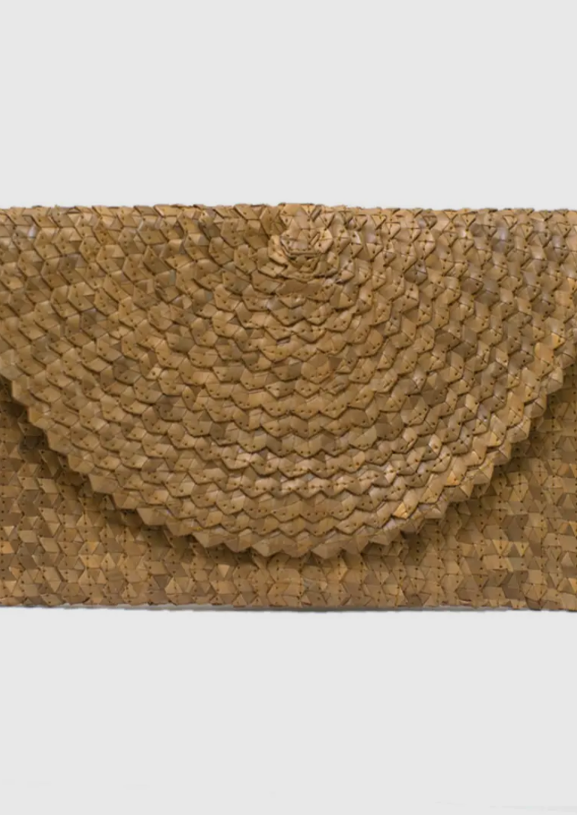 Straw Clutch Bag