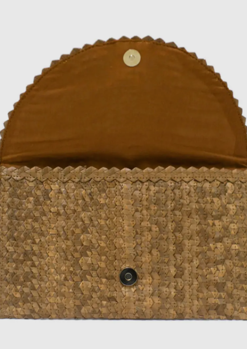 Straw Clutch Bag
