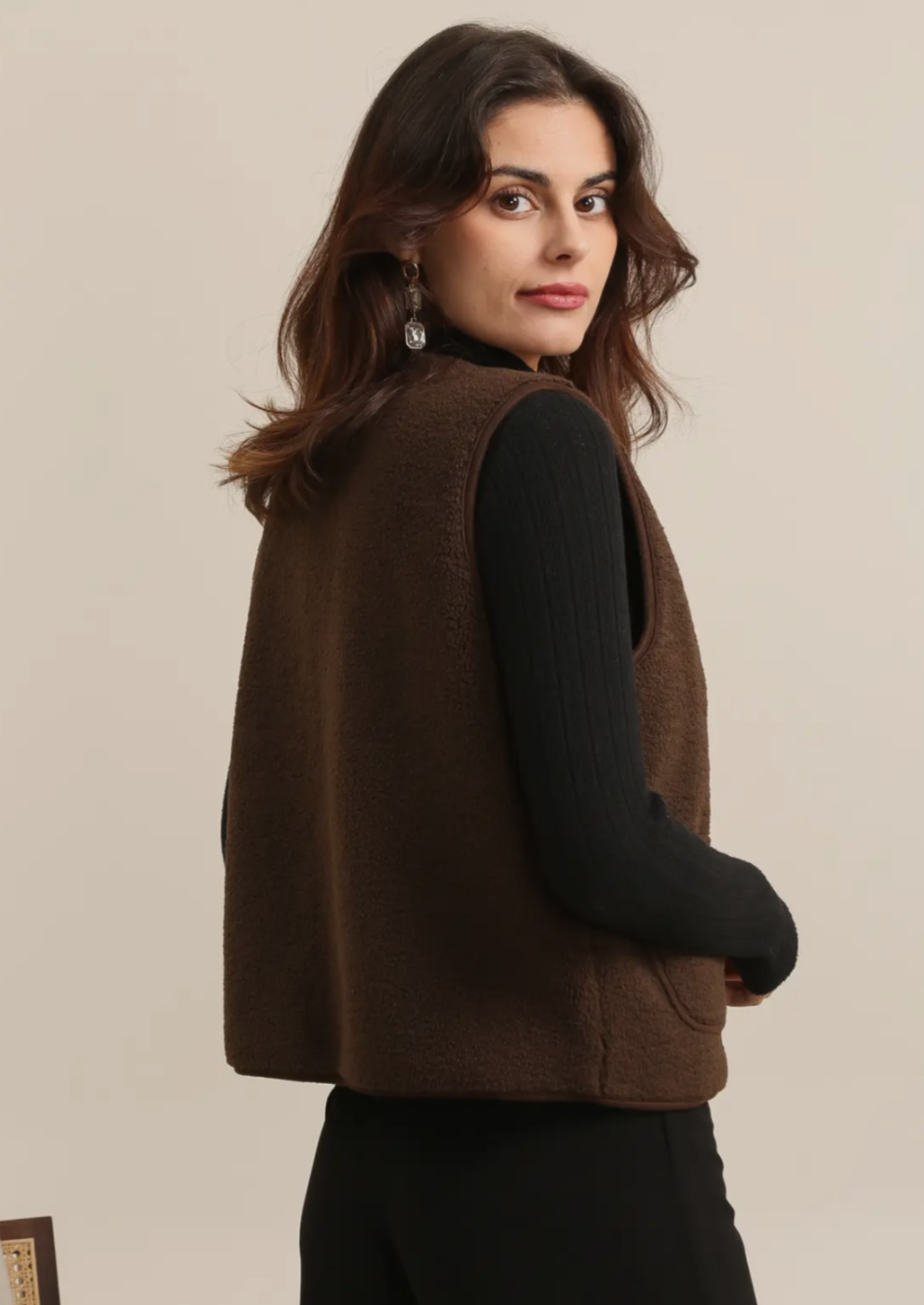 Chocolate Buckled Jacket