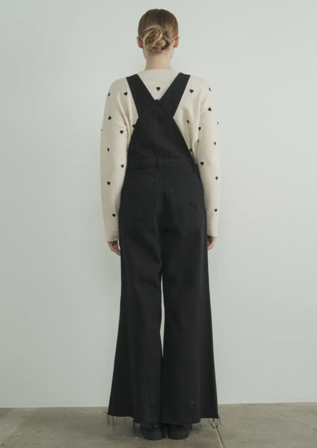 Milly Wide Leg Denim Overall