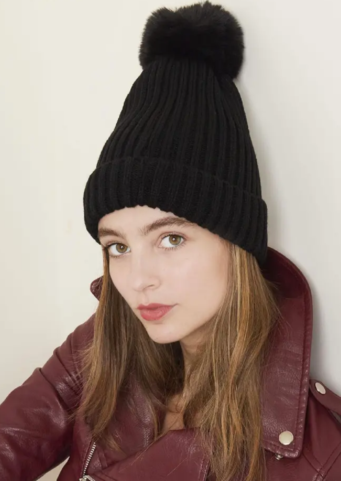 Black Bobble Hat