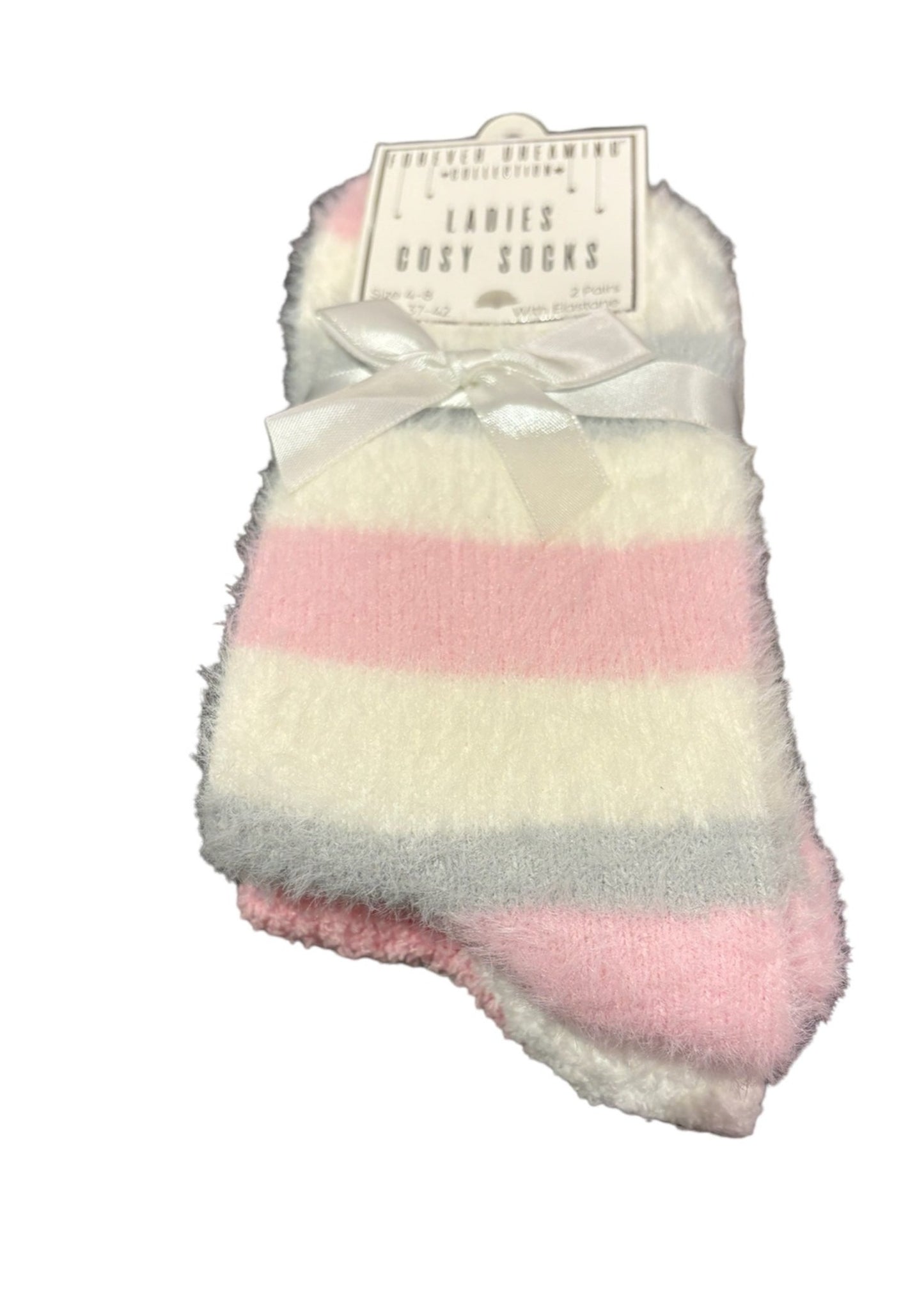 Forever dreaming pink cosy socks