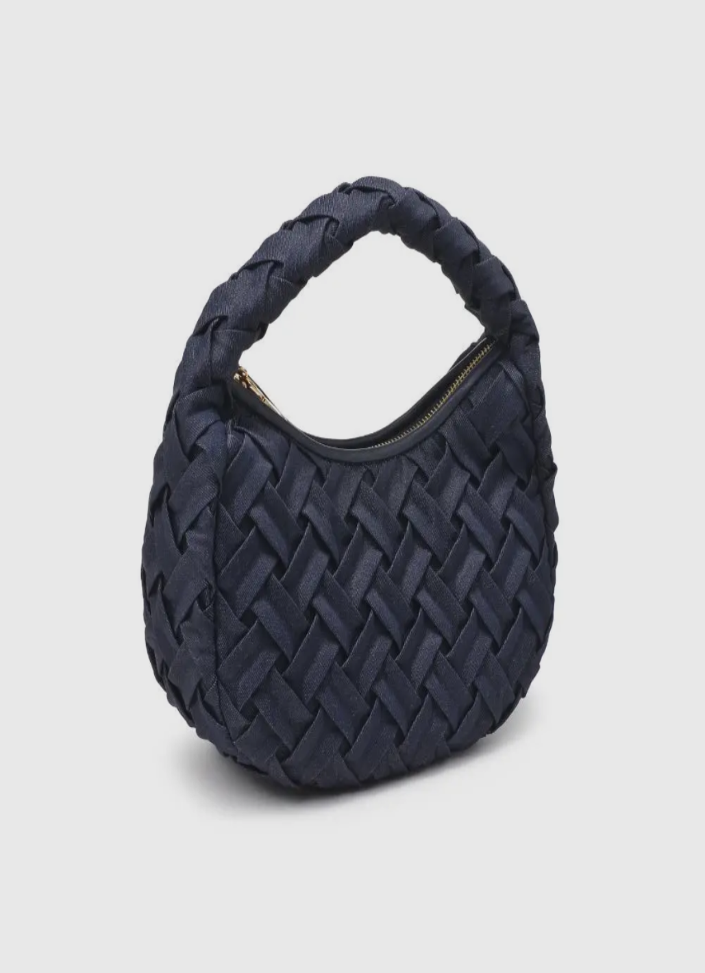 Noreen Denim Woven Bag