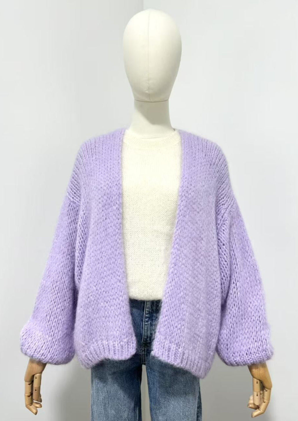 Lilac Oversized Mohair