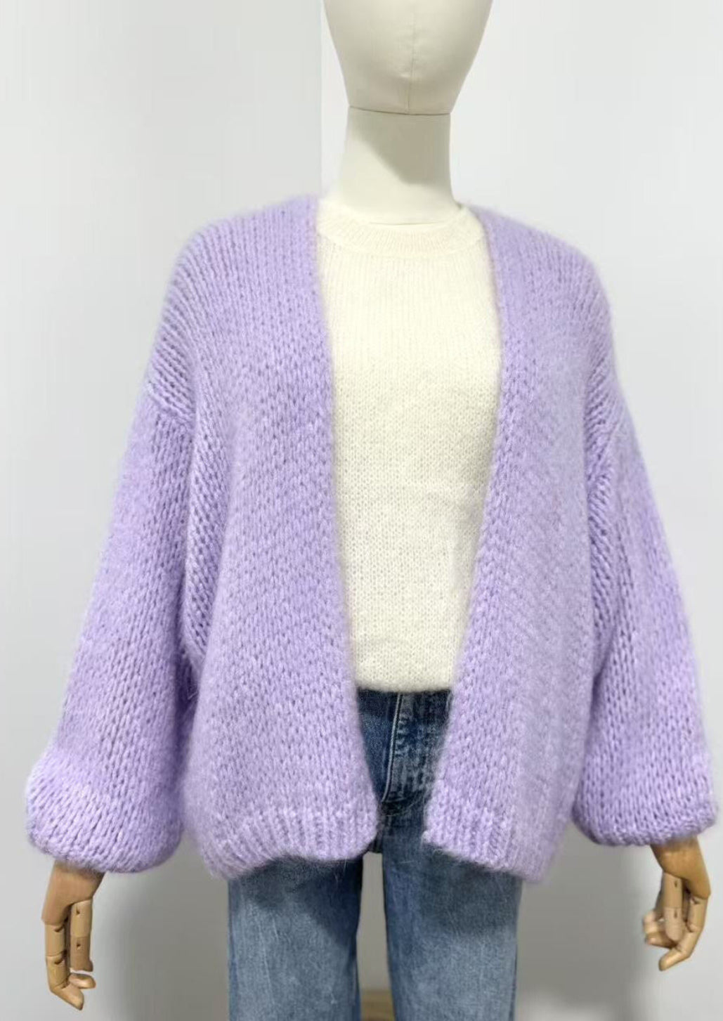 Lilac Oversized Mohair