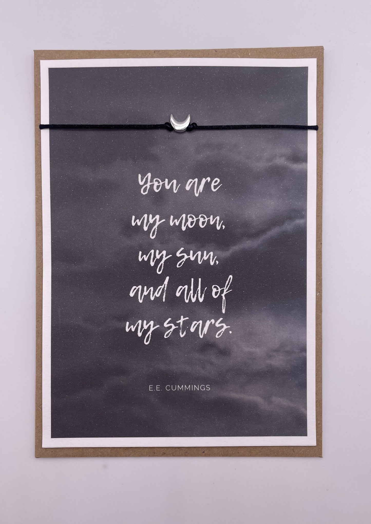 Narratorium Quote Bracelet My Moon