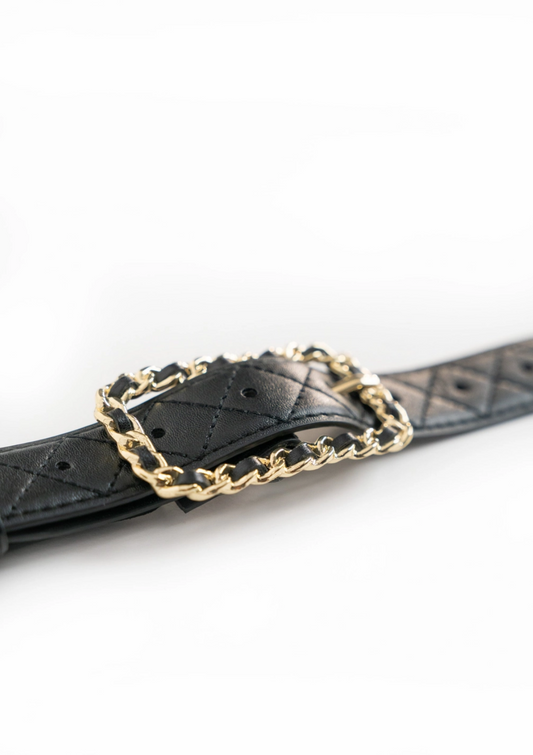 Quilted Chain Belt