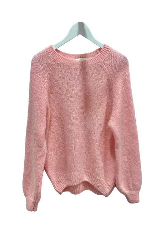 Rose Mohair Jumper