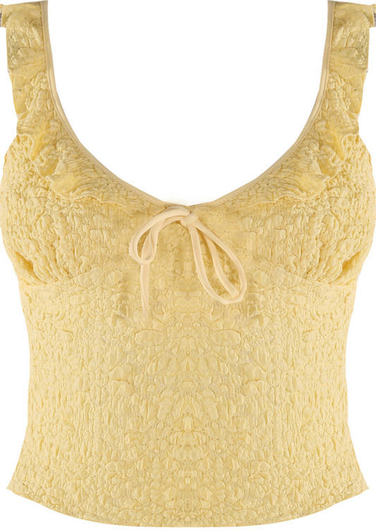 Milkmaid Yellow Top