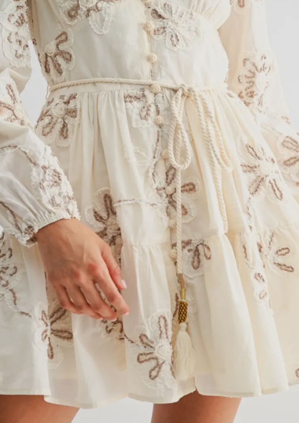 Embroidery Floral Florence Dress