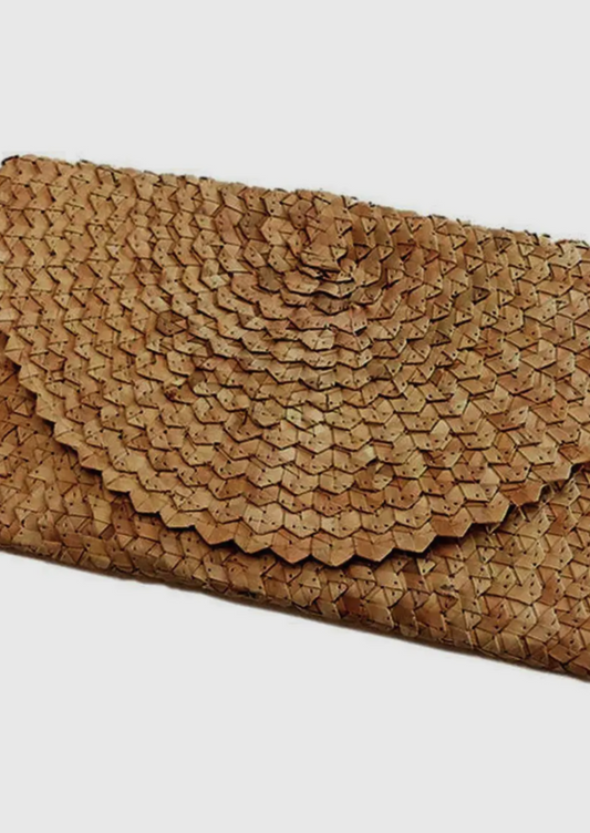 Straw Clutch Bag