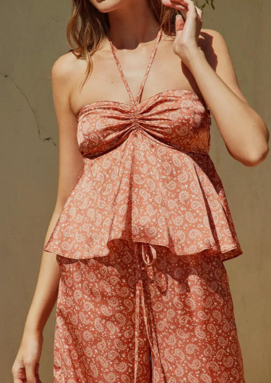 Bright Moments Halter Top