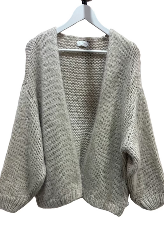 Bernadette Oversized Mohair Cardigan