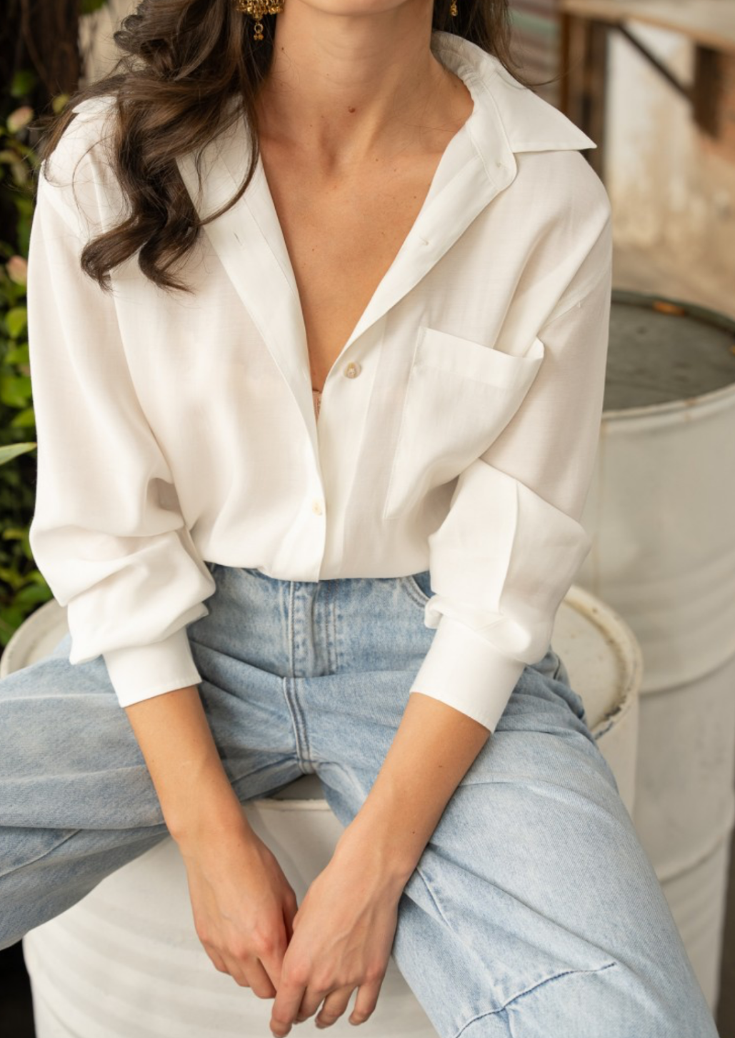 Chemise White Shirt
