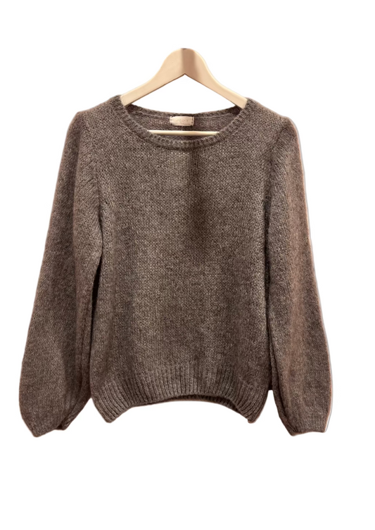 Dark Grey Mohair Jumper