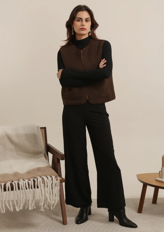 Chocolate Buckled Jacket