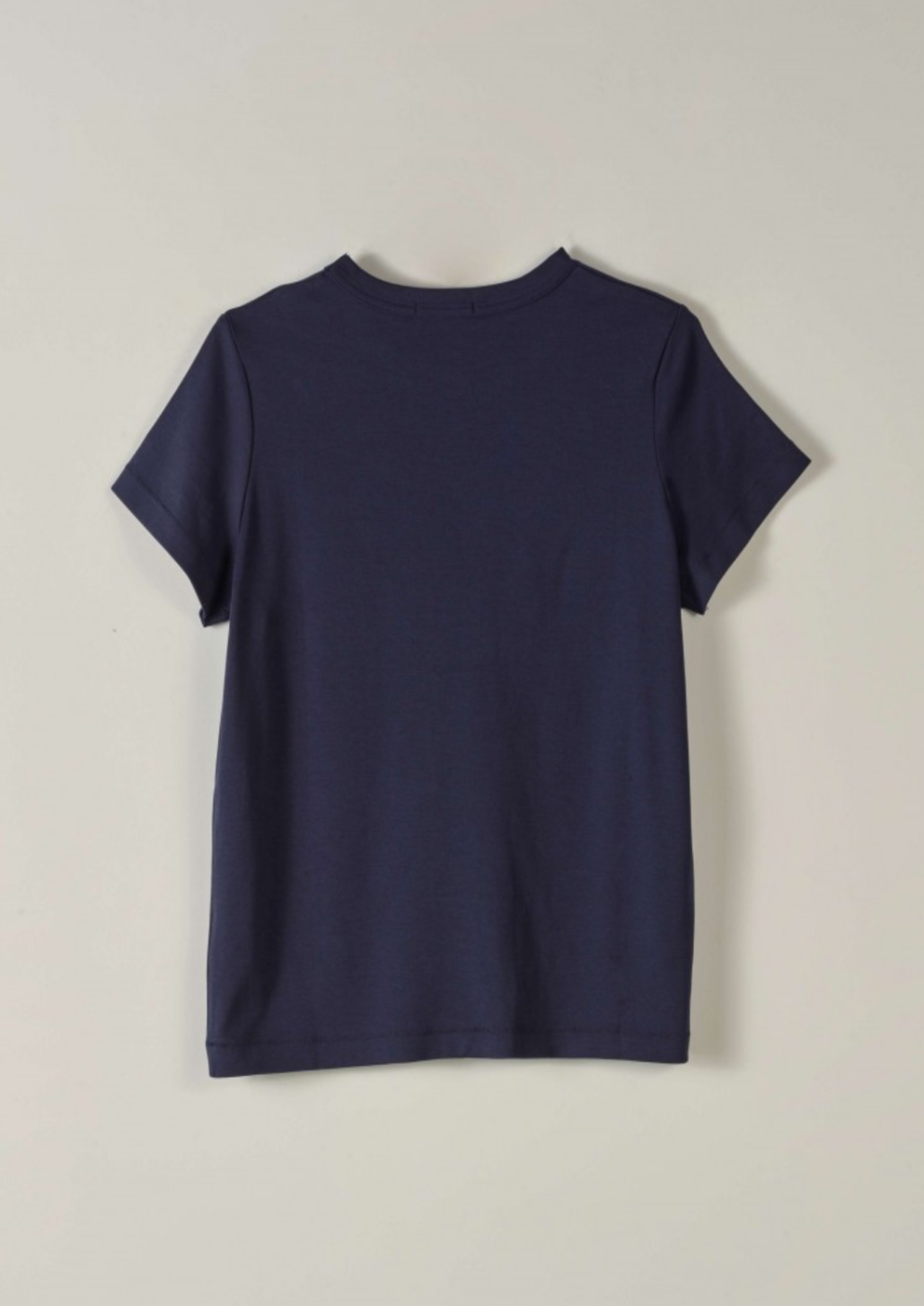 Navy Cotton T Shirt
