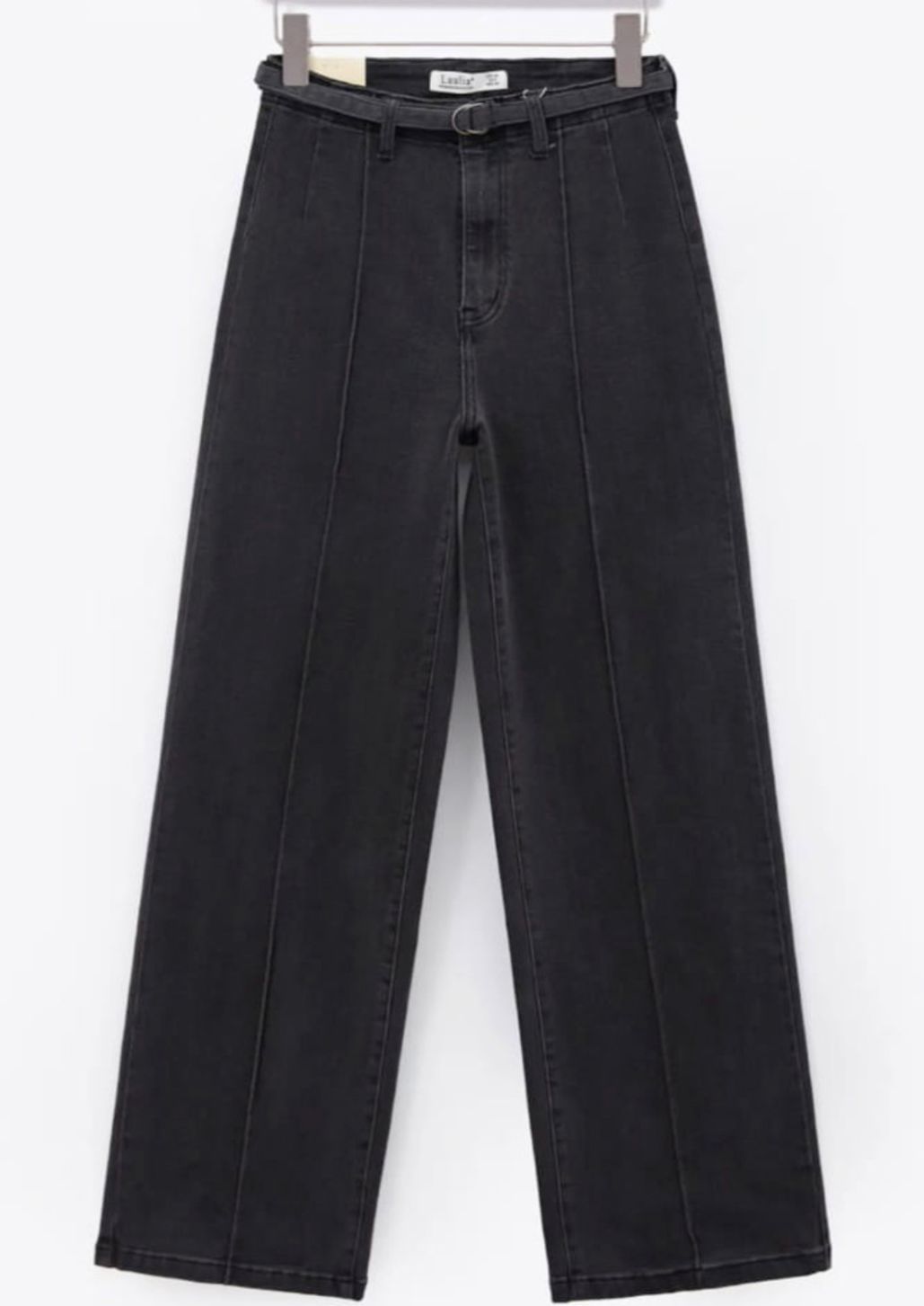 Front Seam Graphite Dad Fit Jean