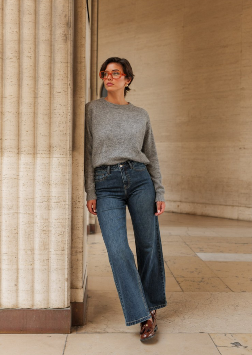 Celestin Wide Leg Jean