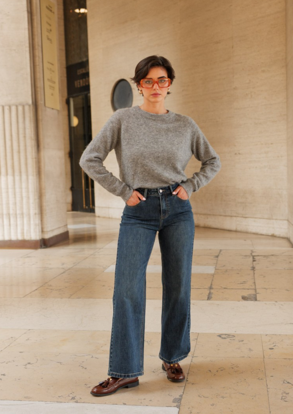 Celestin Wide Leg Jean