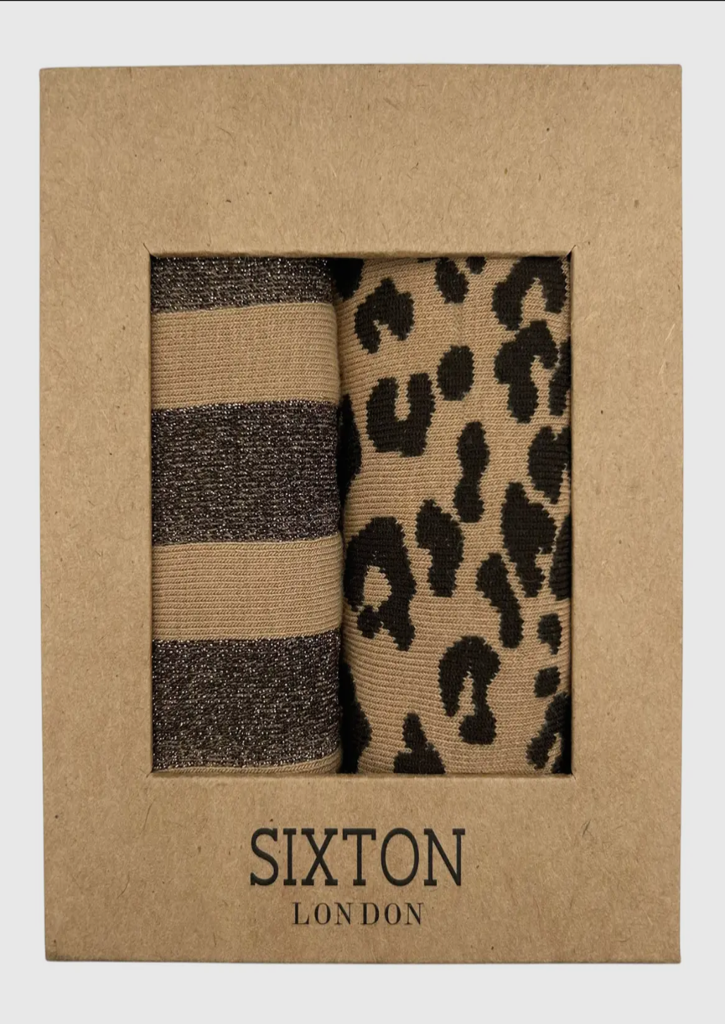 Sand Leopard & Berlin Socks