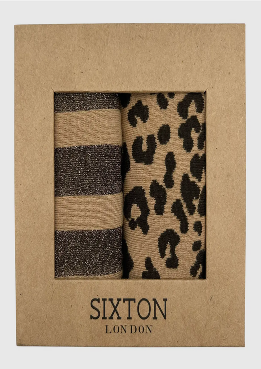 Sand Leopard & Berlin Socks