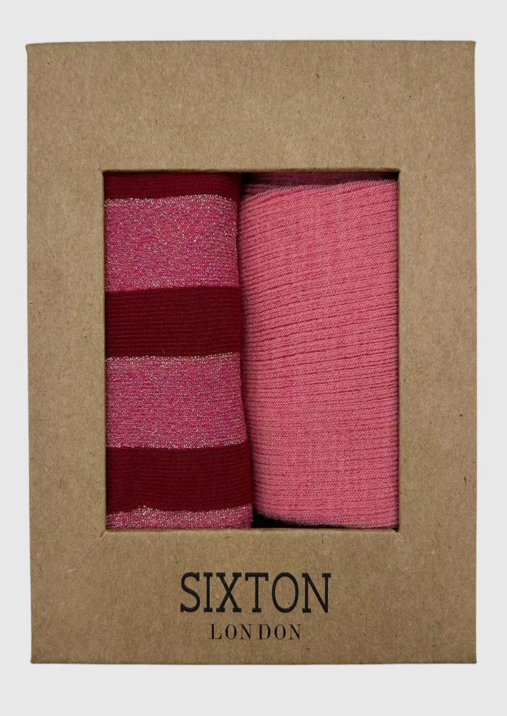 Berlin Red & Barcelona Pink Socks