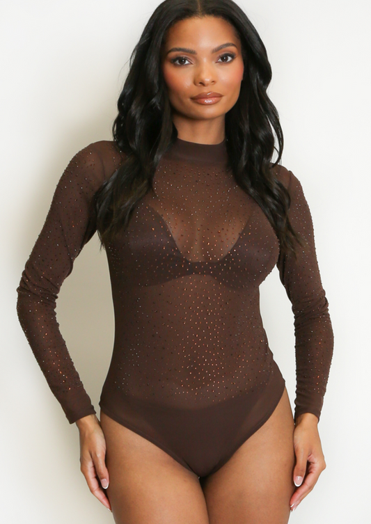 Crystal Mesh Bodysuit