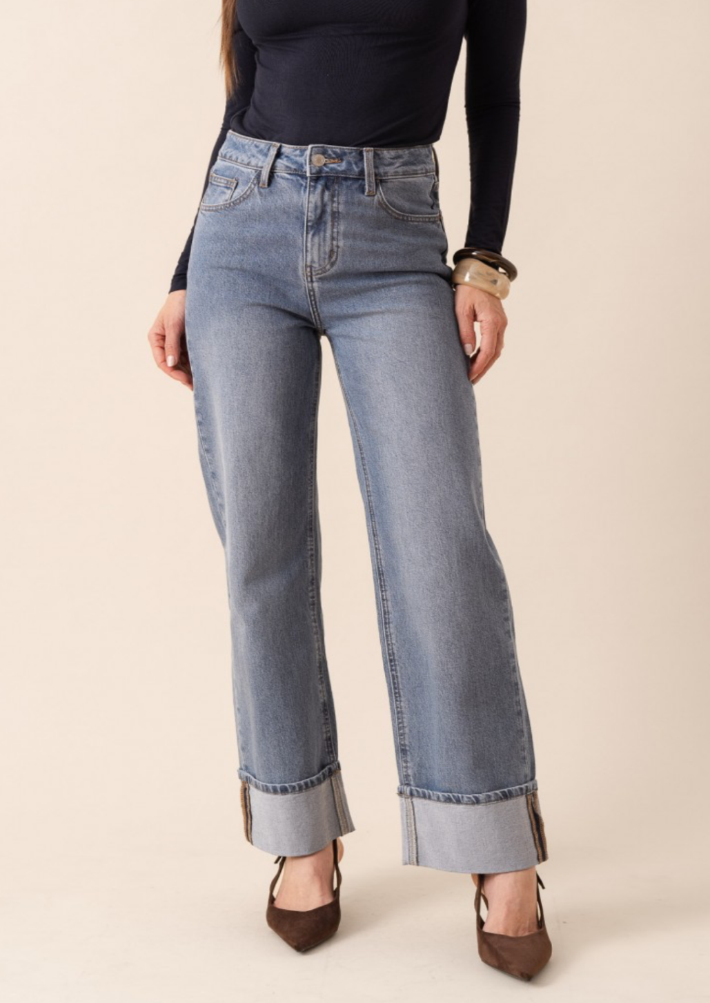 Molly Turn Up Jeans