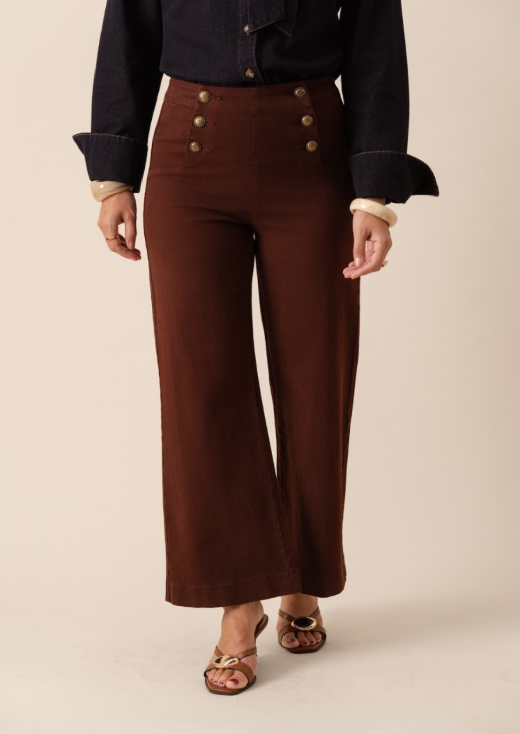 Paprika Six Button Victorine Jean