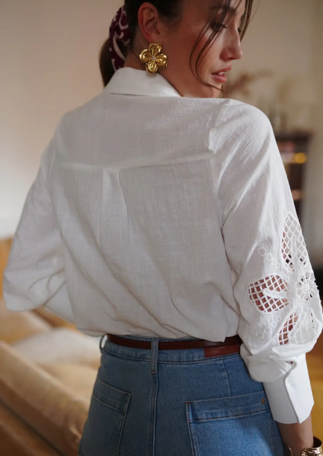 Iiza Cut out Shirt