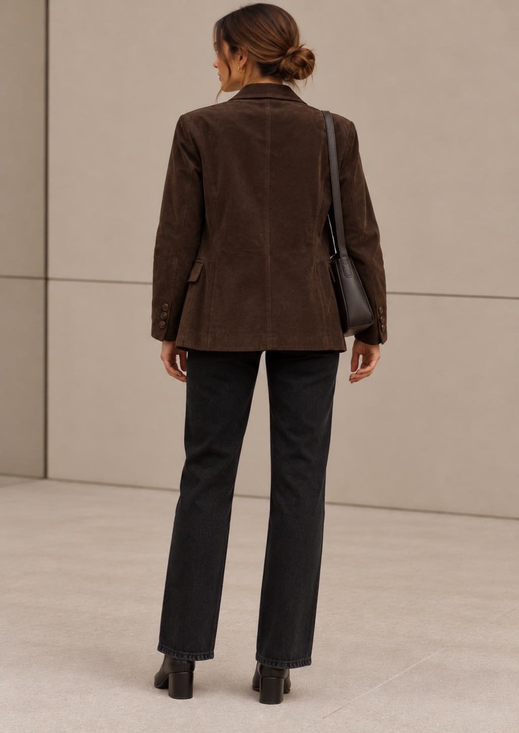 Whitney Chocolate Blazer