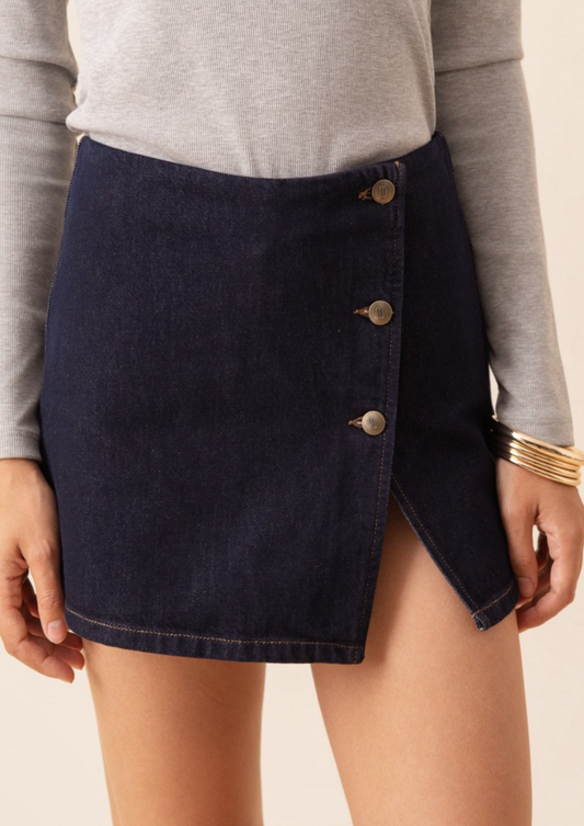 Juliana Denim Skort