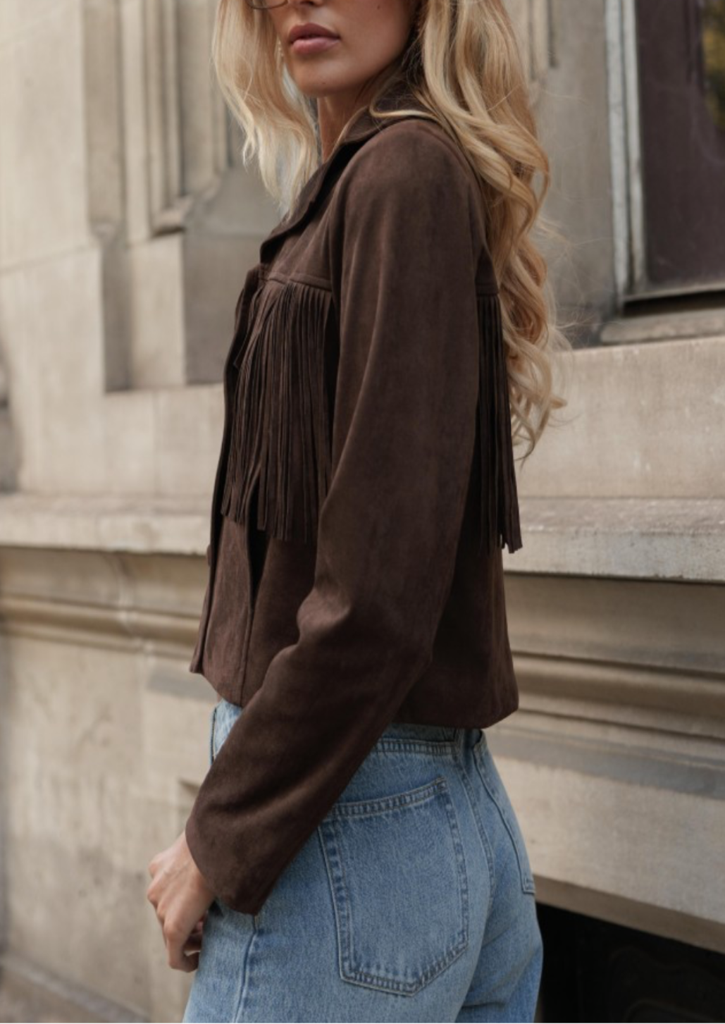 Dory Suede Tassel Jacket