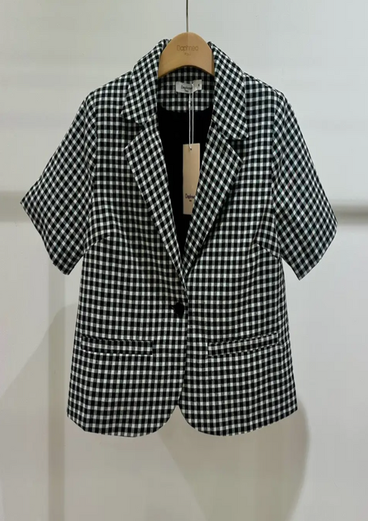 Vichy Gingham Jacket
