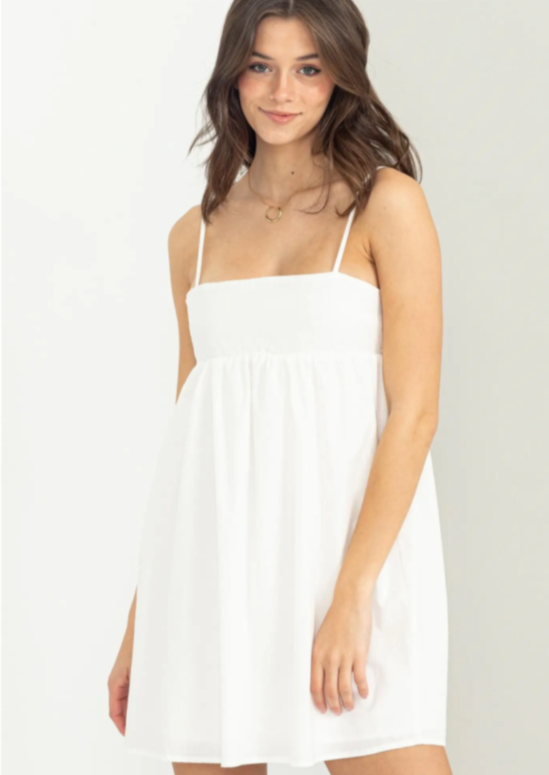 In To You Sleeveless Mini Dress